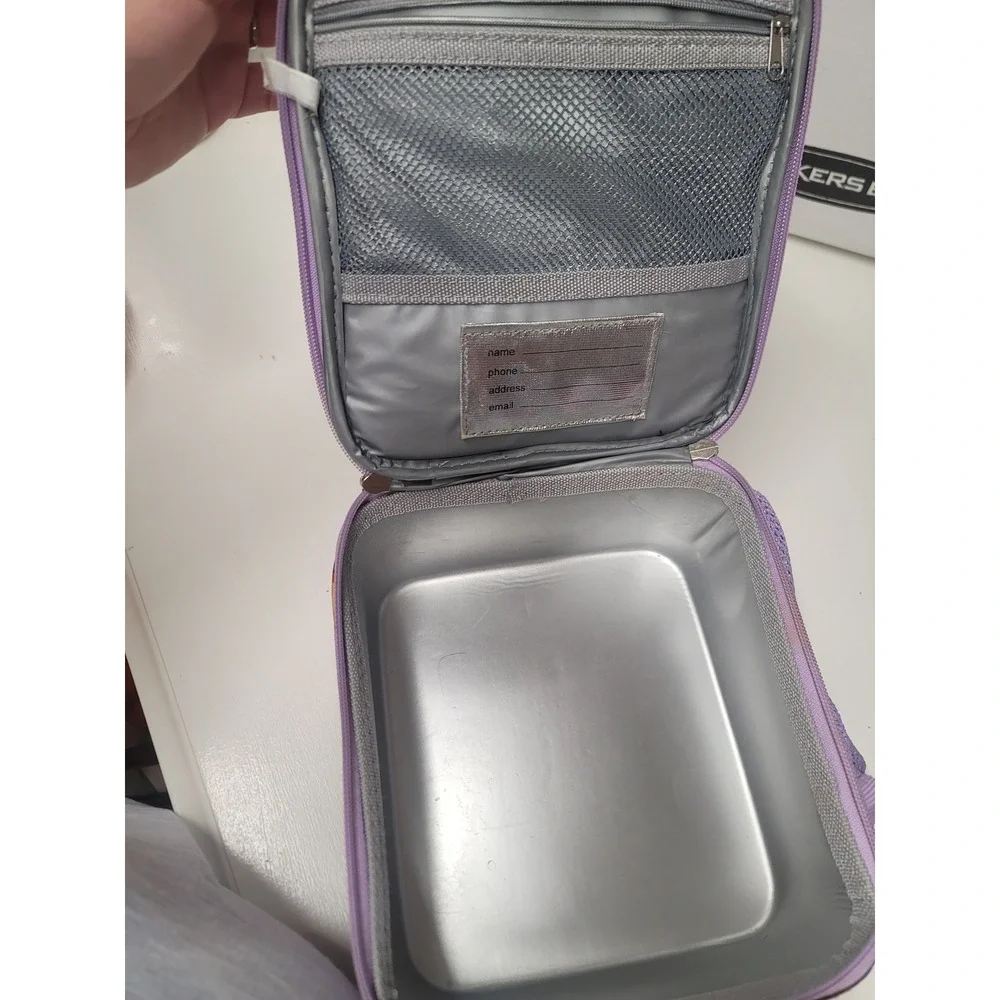 Mermaid‎ Lunch Box Insulated Kids Girls Purple Blue School Travel